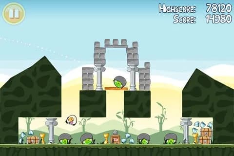 Angry Birds — скриншот 7