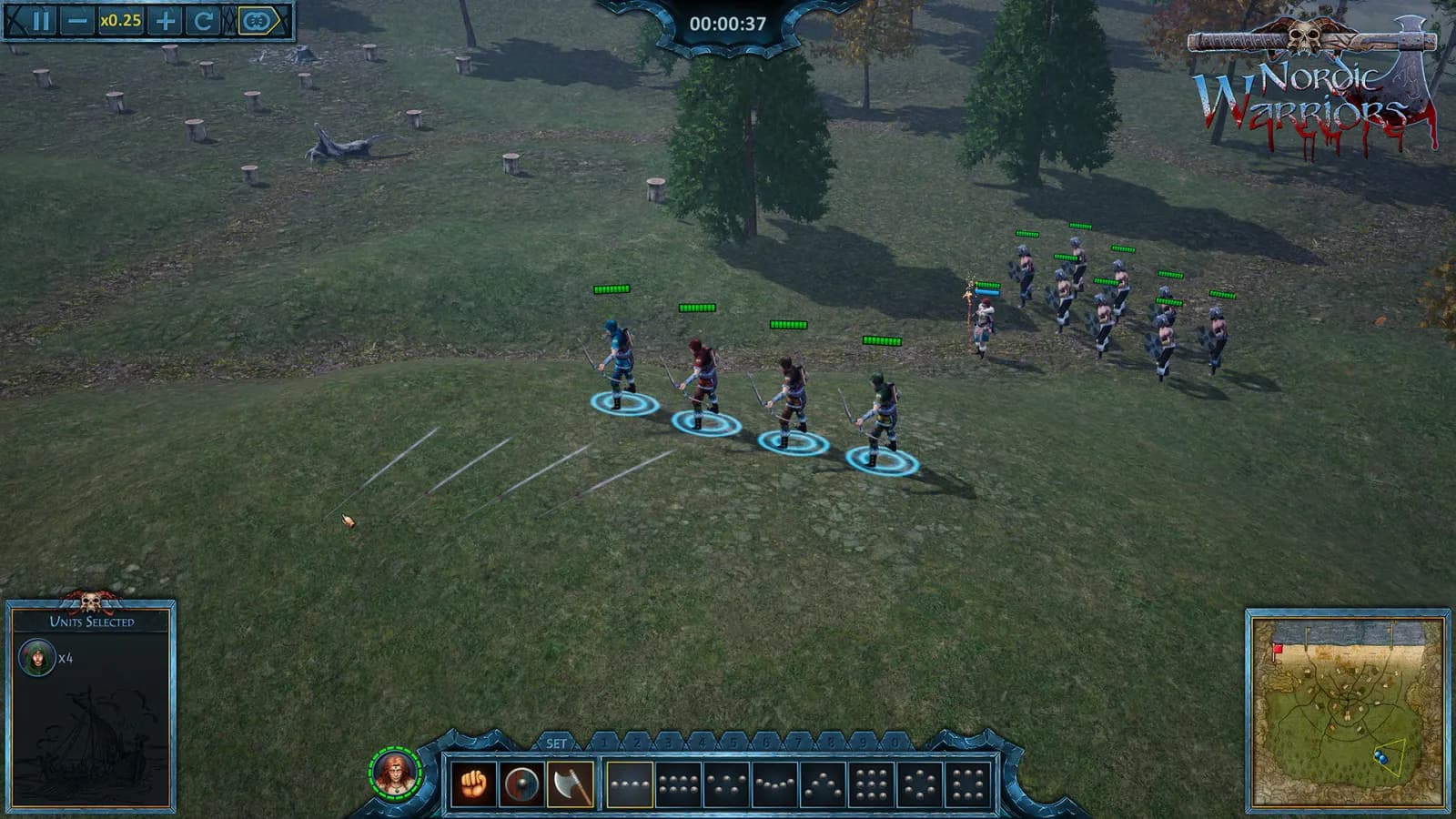 Nordic Warriors — скриншот 3