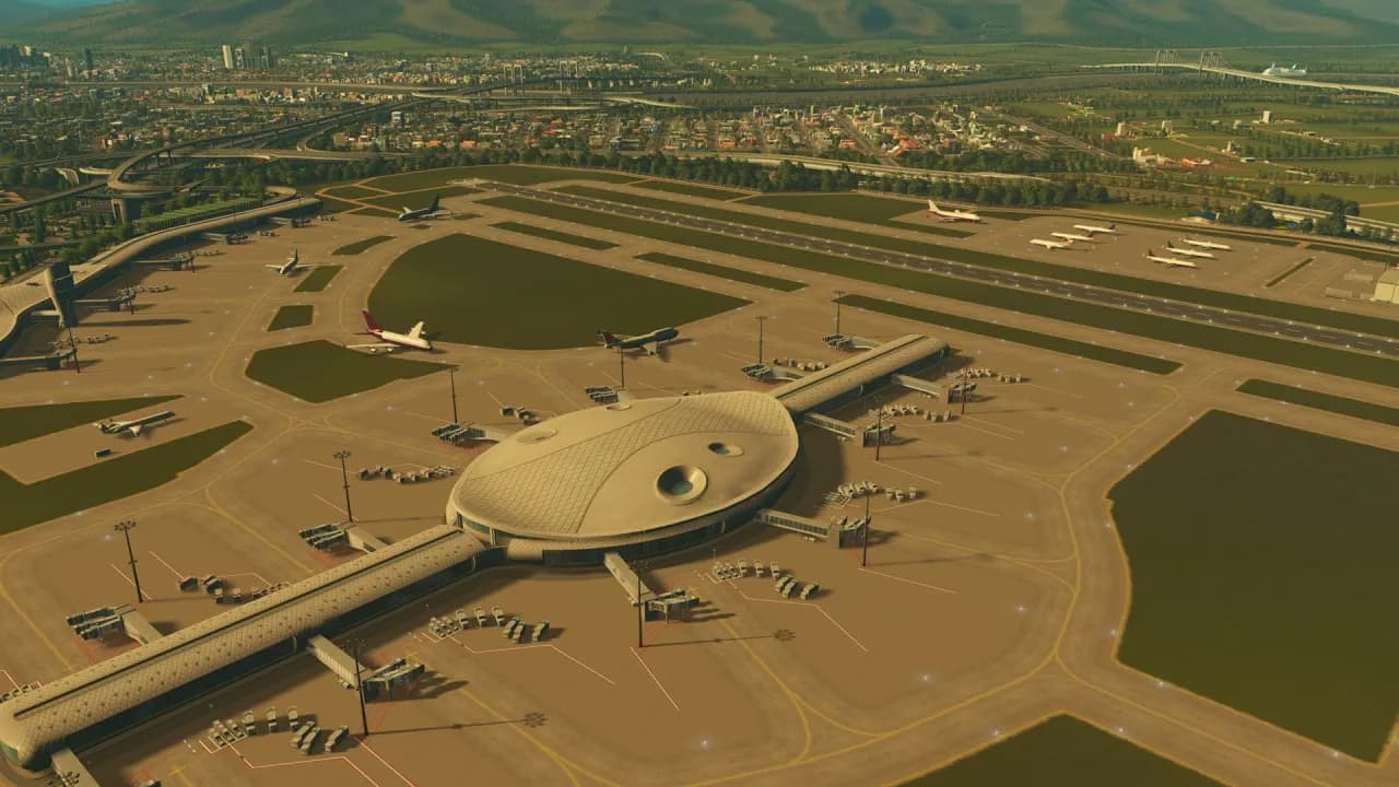 Cities: Skylines - Airports — скриншот 10