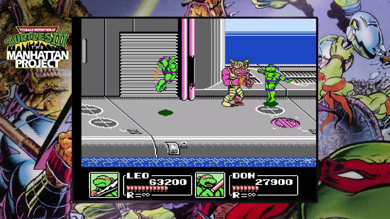 Teenage Mutant Ninja Turtles: The Cowabunga Collection — скриншот 10
