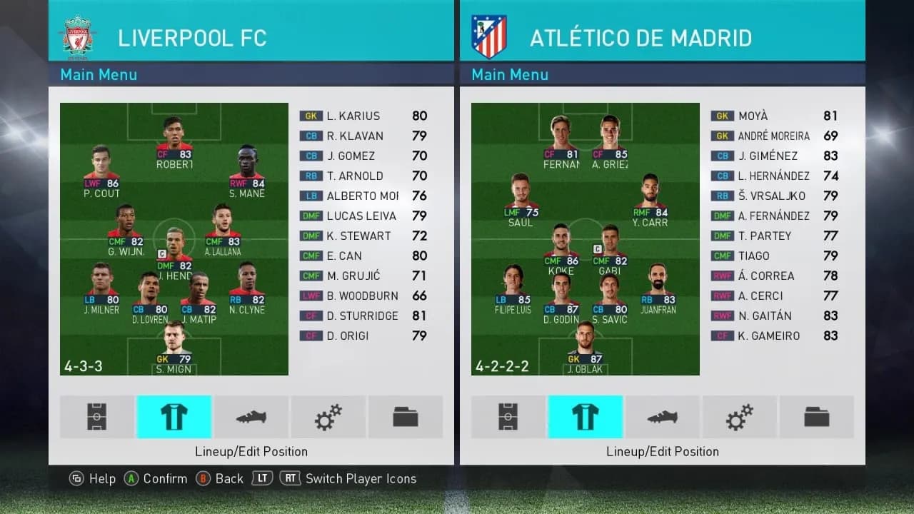 PES 2018 — скриншот 4