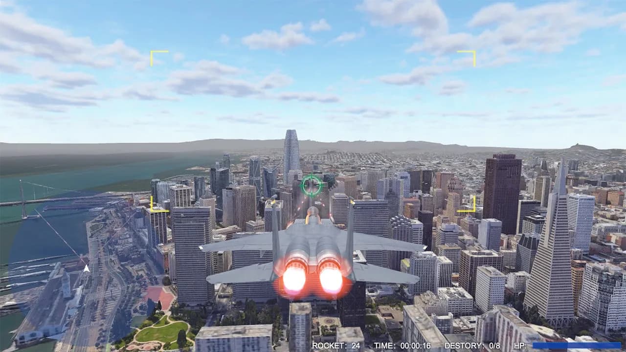City Air Battle — скриншот 5