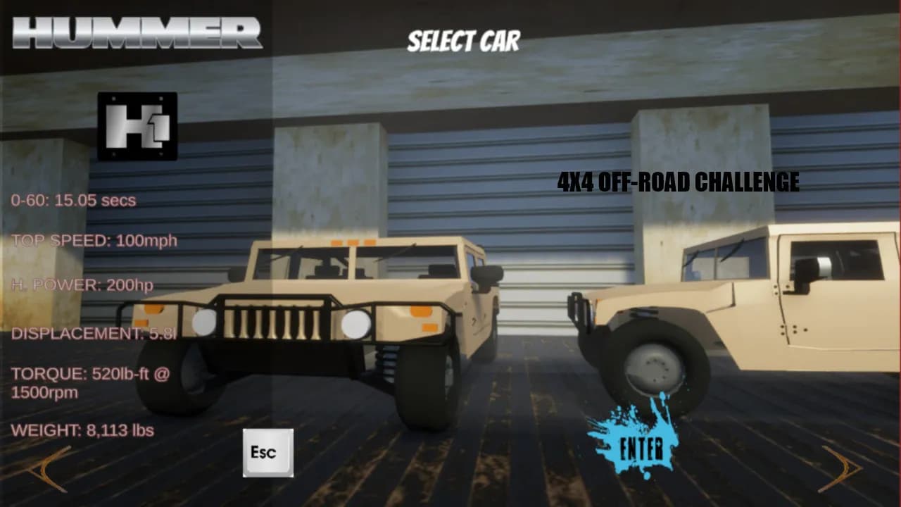 4X4 OFF-ROAD CHALLENGE — скриншот 4