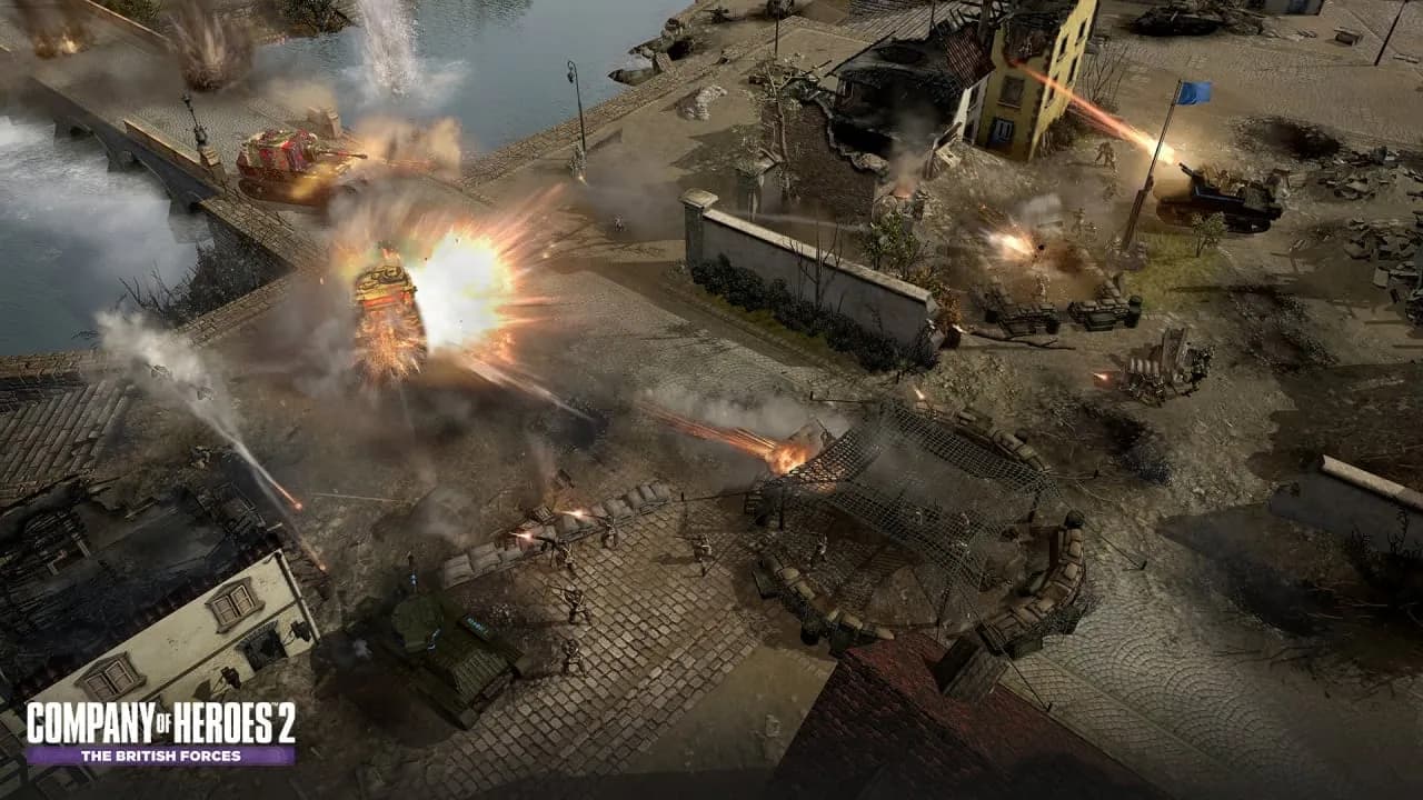 Company of Heroes 2 - The British Forces — скриншот 10