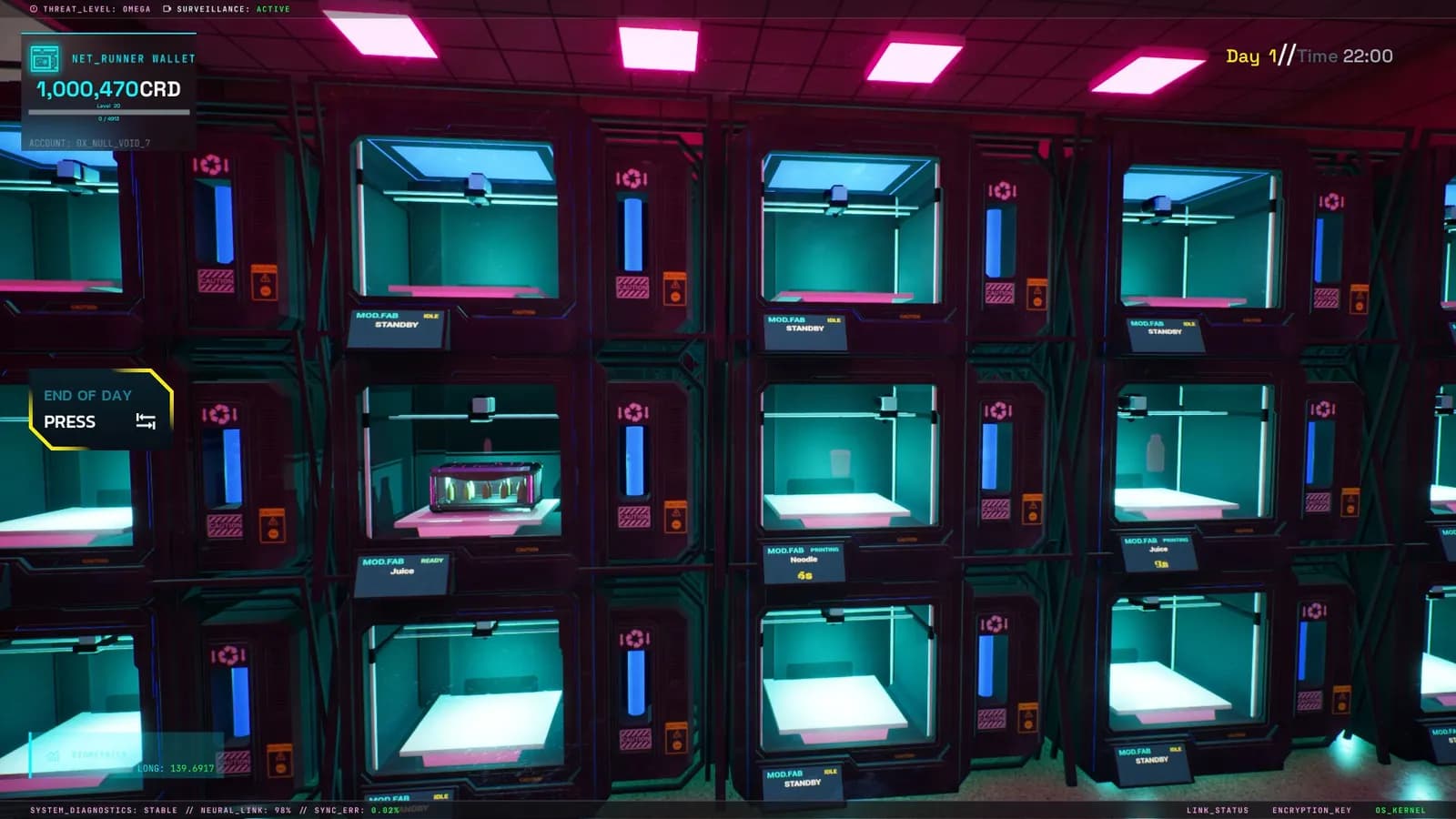 Cyberpunk Store Simulator — скриншот 5