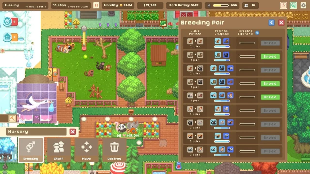 Let's Build a Zoo — скриншот 2