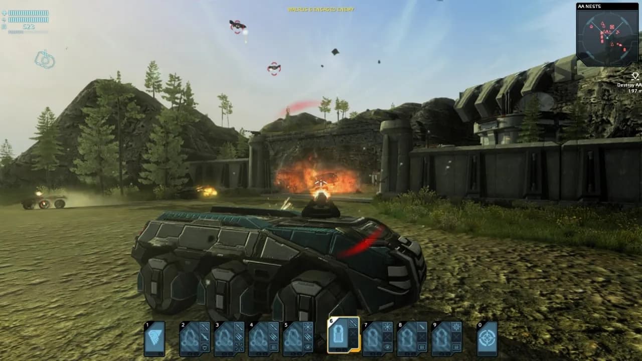 Carrier Command: Gaea Mission — скриншот 10