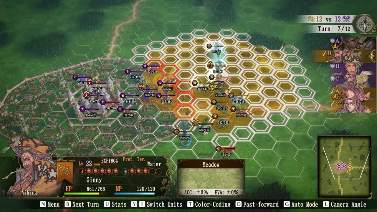 Brigandine The Legend of Runersia — скриншот 4