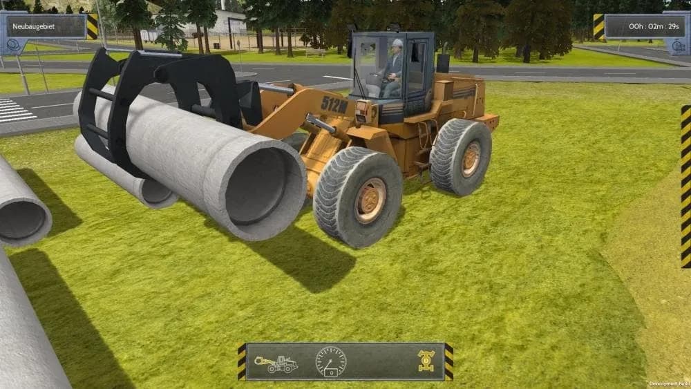Bau-Simulator 2012 — скриншот 2