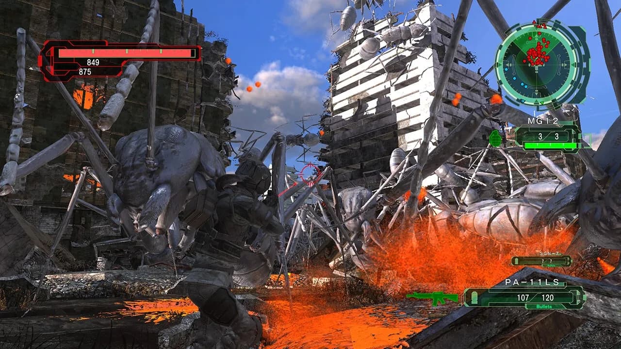 EARTH DEFENSE FORCE 6 — скриншот 6