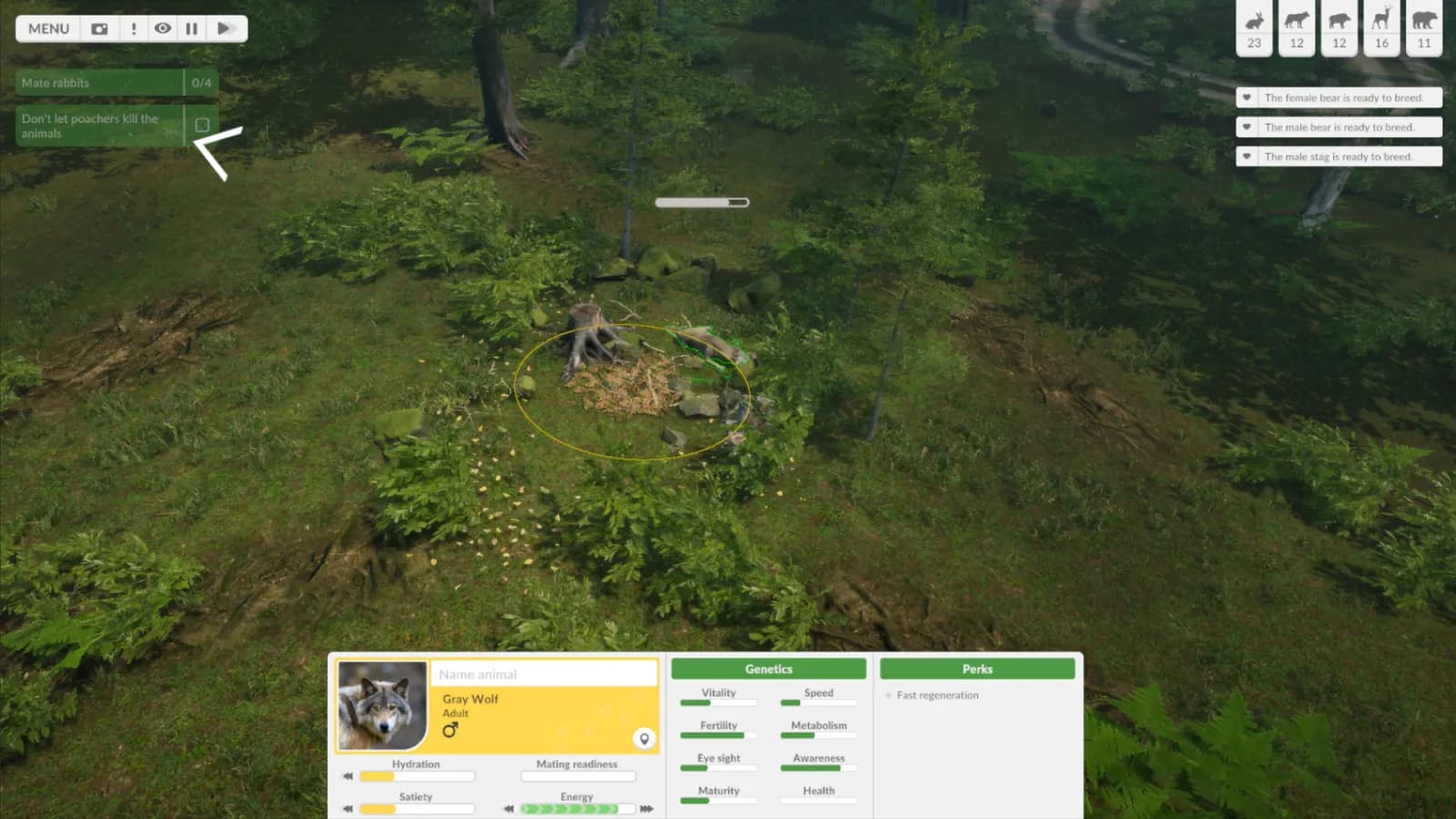 Natural Instincts: European Forest — скриншот 1