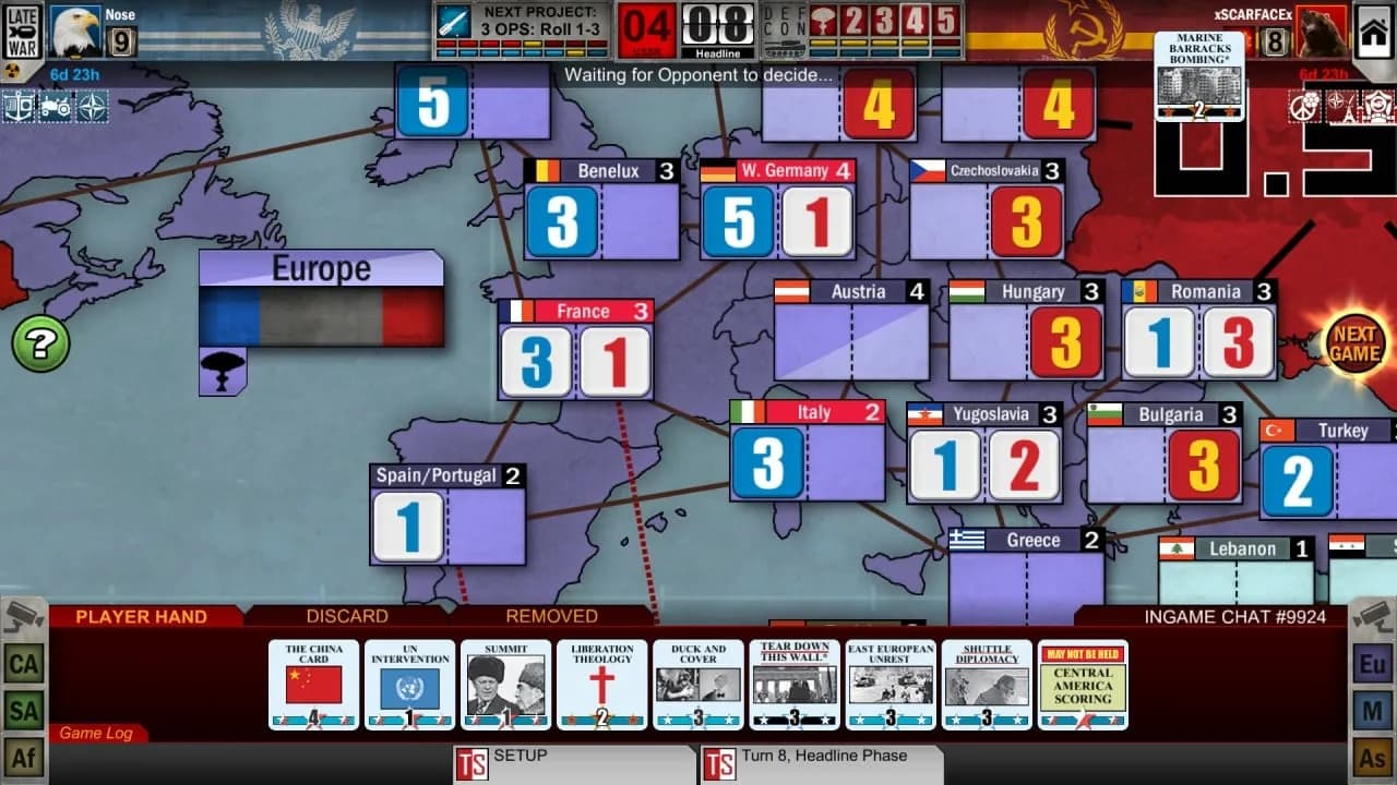 Twilight Struggle — скриншот 3