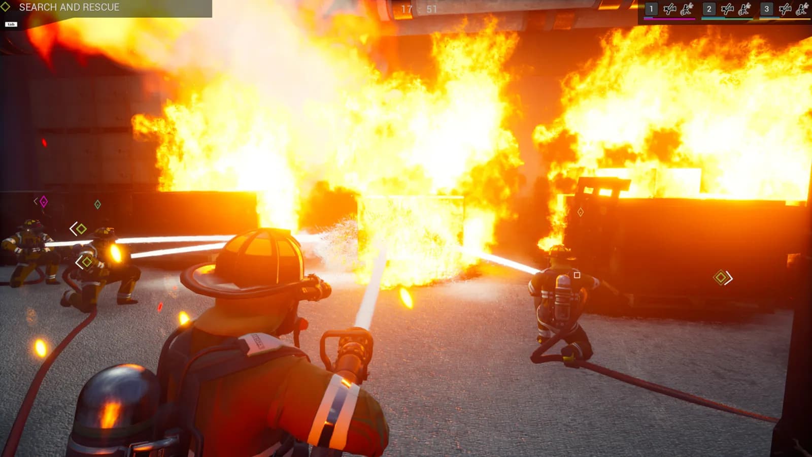 Firefighting Simulator - The Squad — скриншот 1
