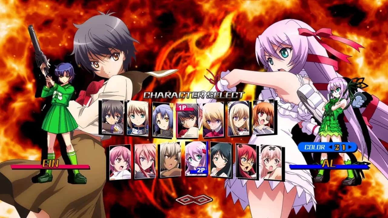 Nitroplus Blasterz: Heroines Infinite Duel — скриншот 7