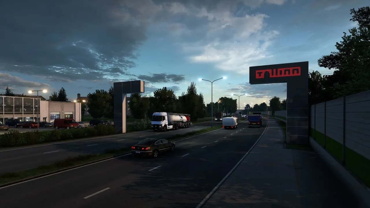 Euro Truck Simulator 2 - Beyond the Baltic Sea — скриншот 4