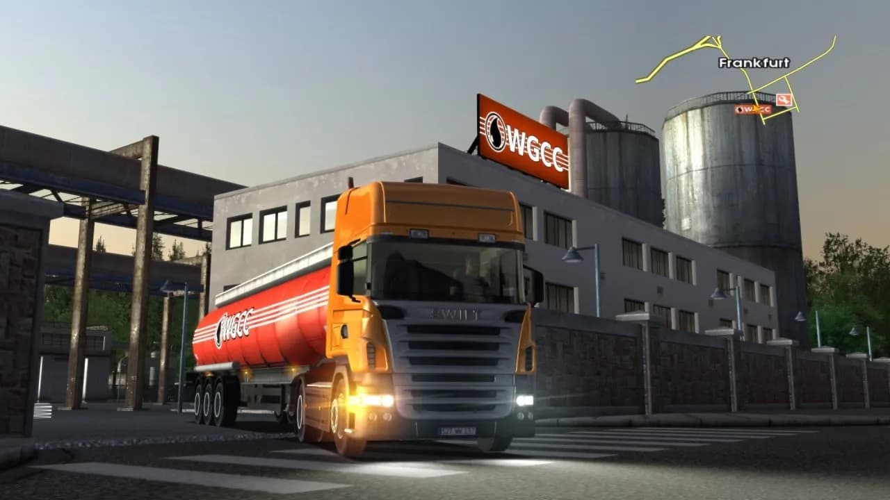 Euro Truck Simulator — скриншот 1