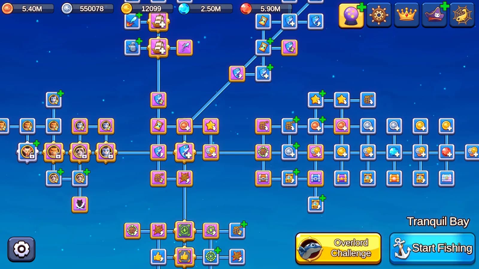 Meow Squad: Incremental Fishing — скриншот 1