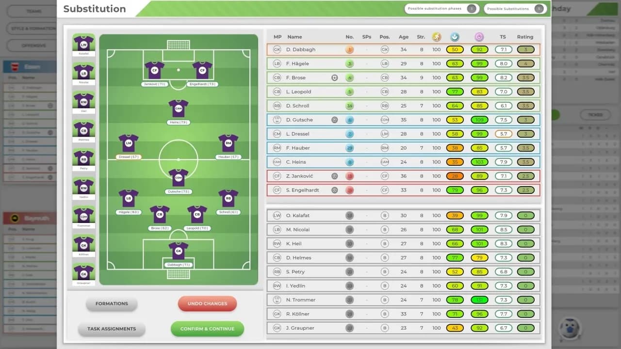 GOAL! The Club Manager — скриншот 5