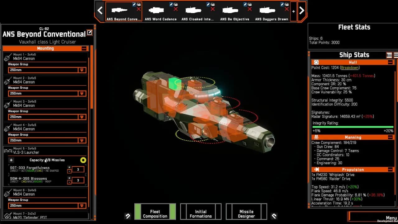 NEBULOUS: Fleet Command — скриншот 8