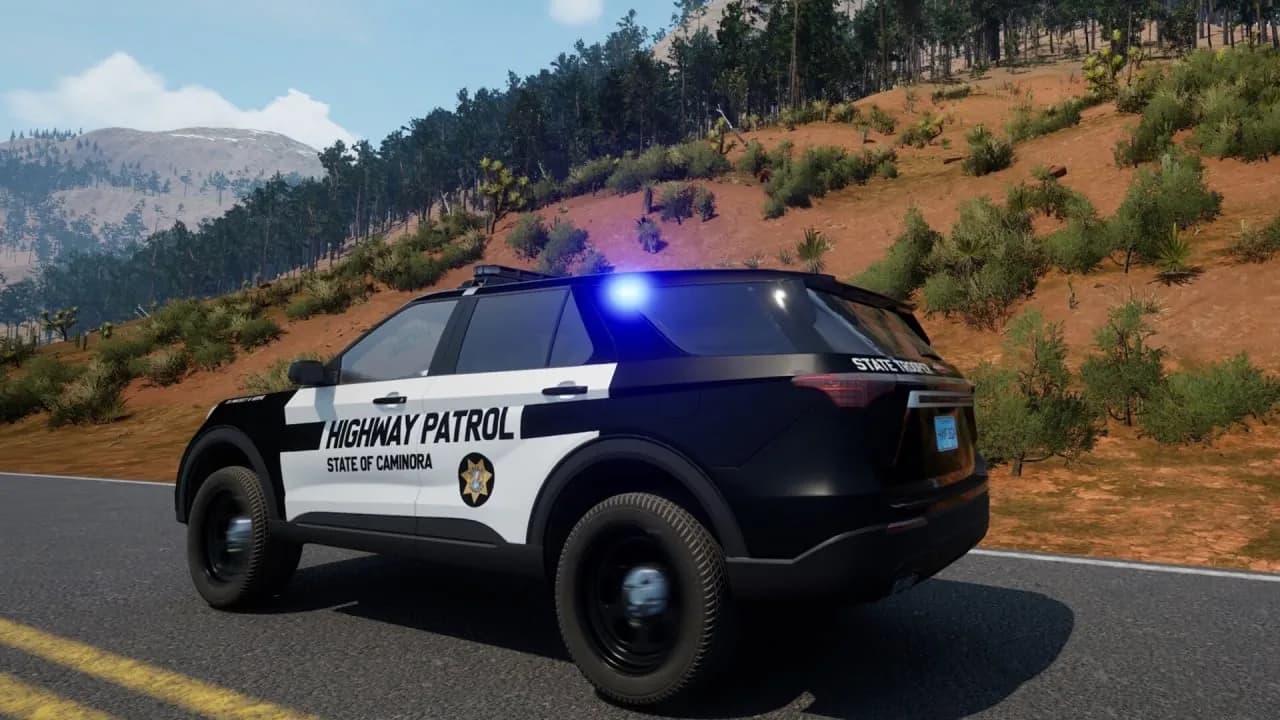 Highway Police Simulator — скриншот 5
