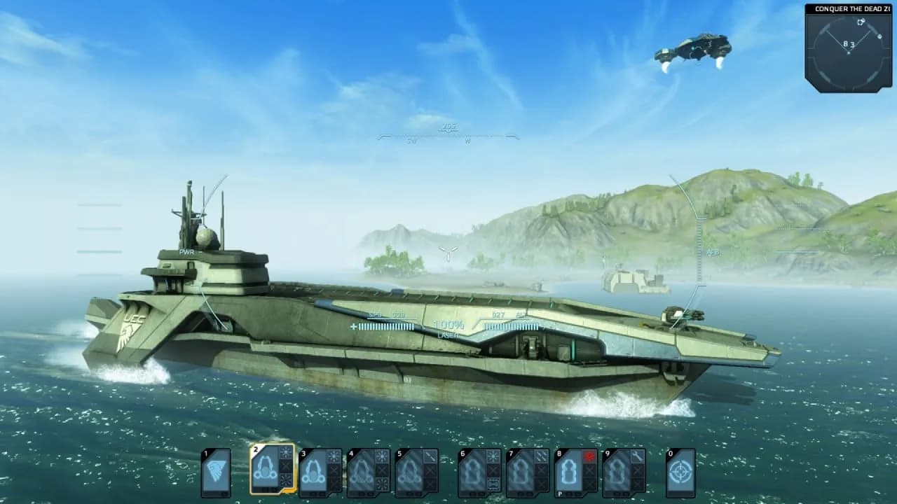 Carrier Command: Gaea Mission — скриншот 7