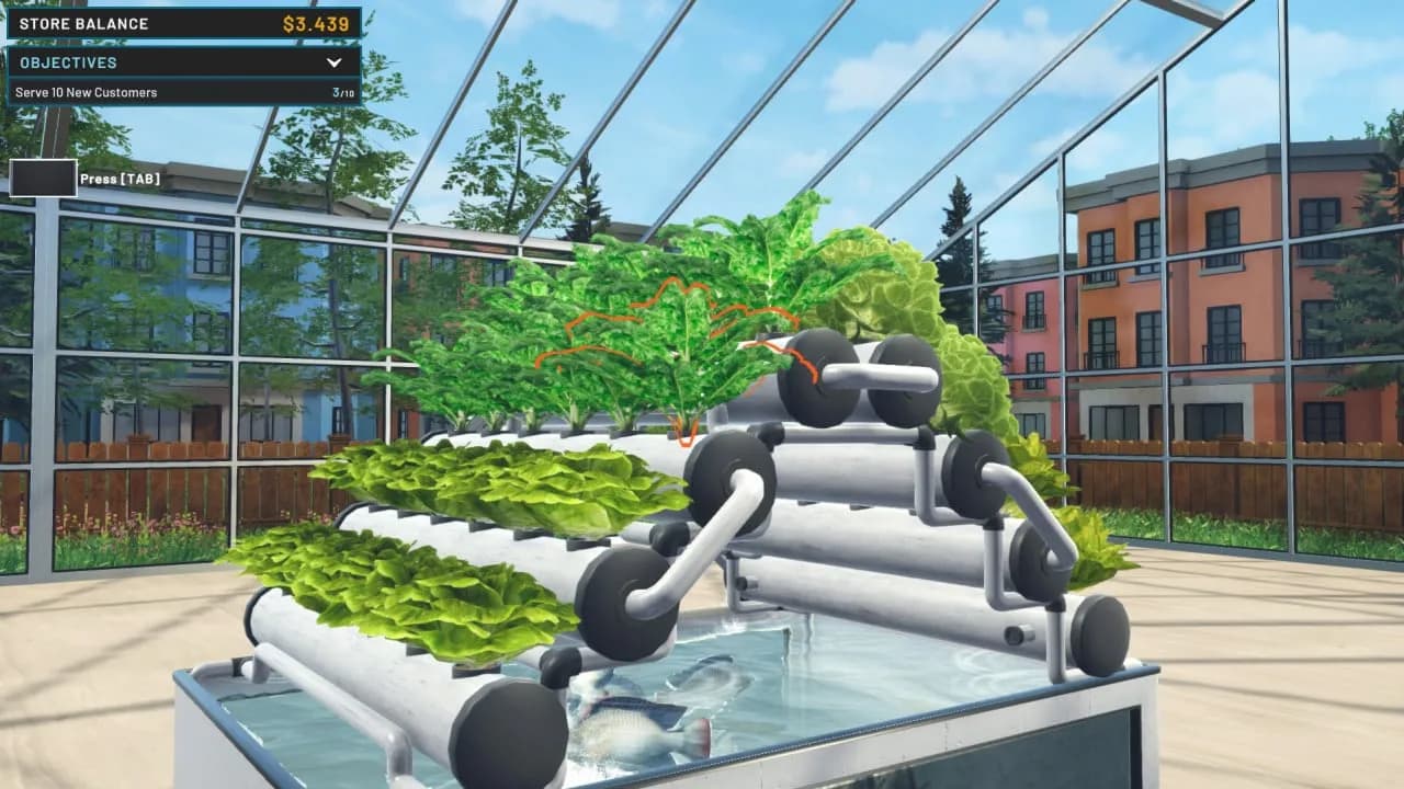 Hydroponics Farm and Store Simulator — скриншот 9