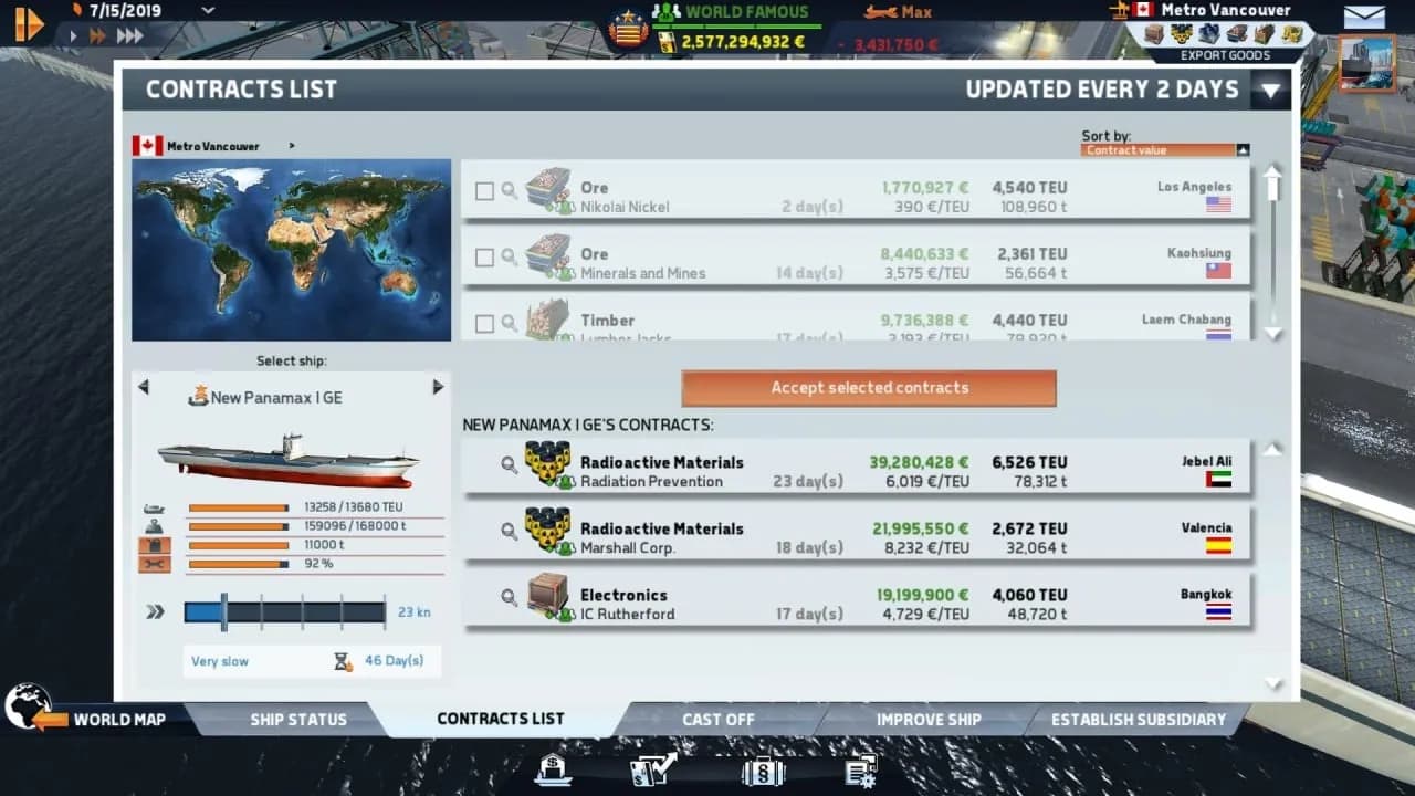 TransOcean: The Shipping Company — скриншот 4