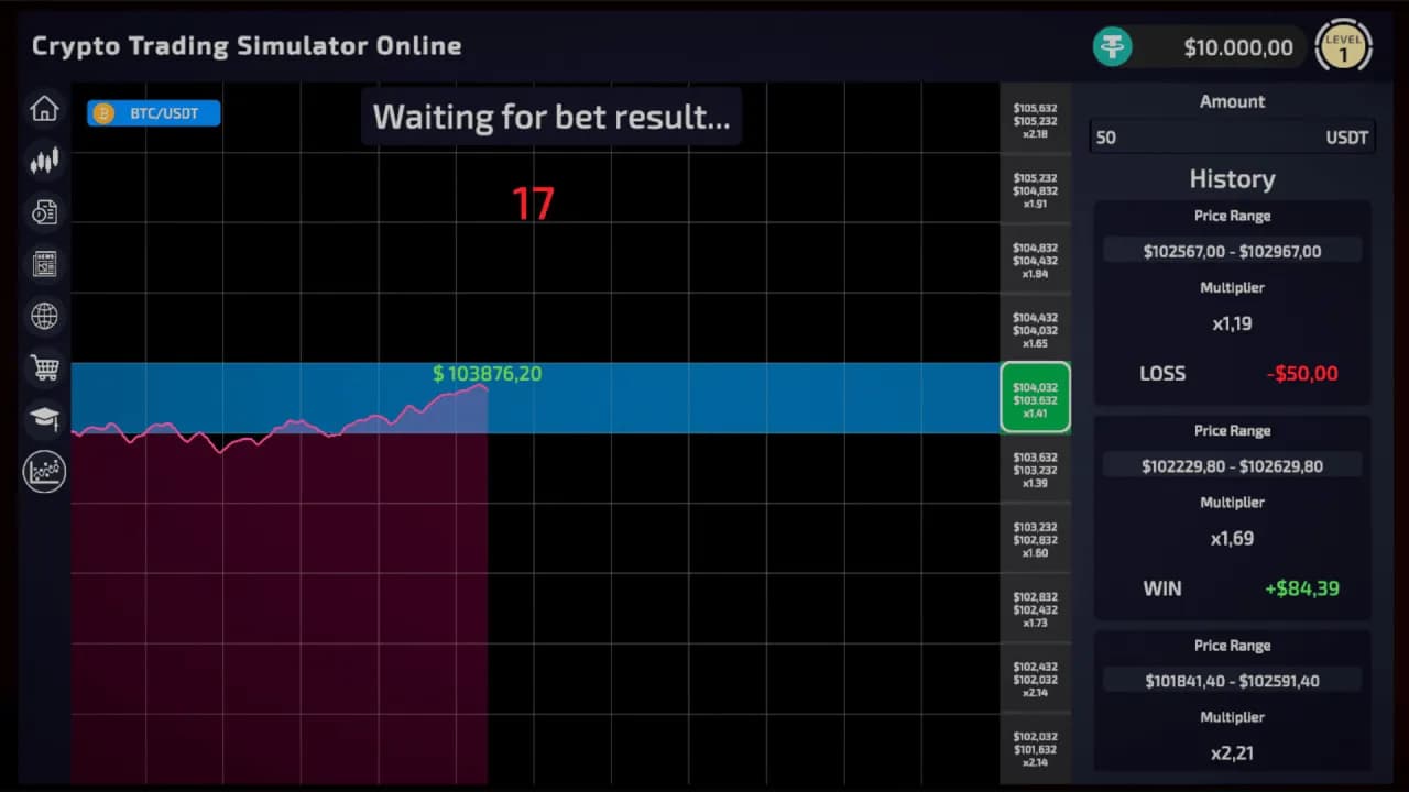 Crypto Trading Simulator — скриншот 8