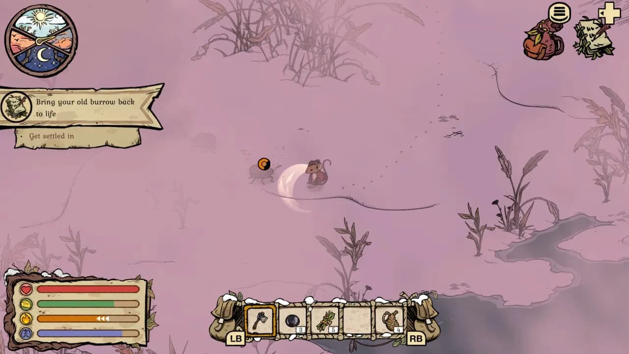 Winter Burrow — скриншот 11