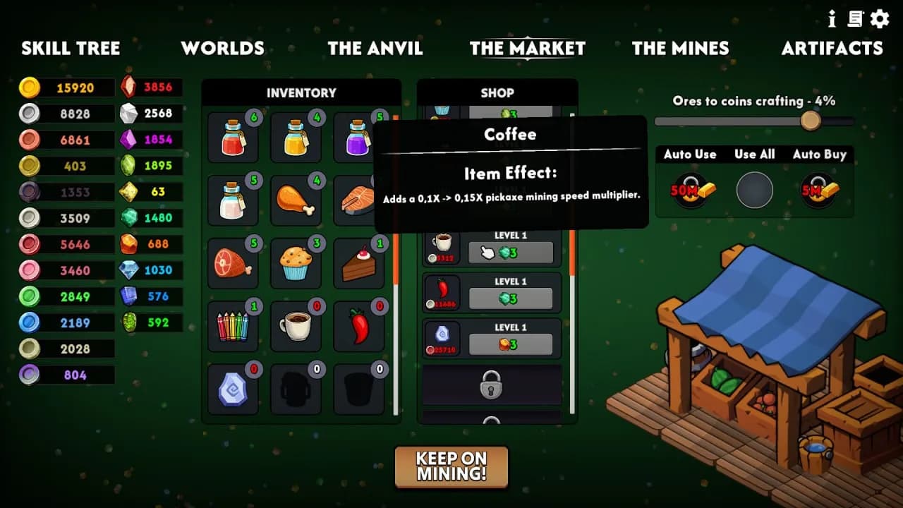 Keep on Mining! - Worlds — скриншот 7