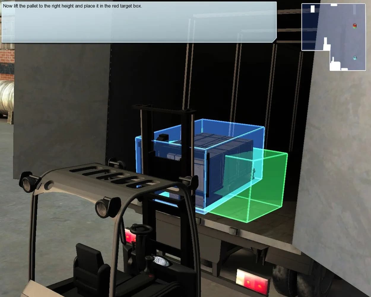 Forklift Truck Simulator 2009 — скриншот 5