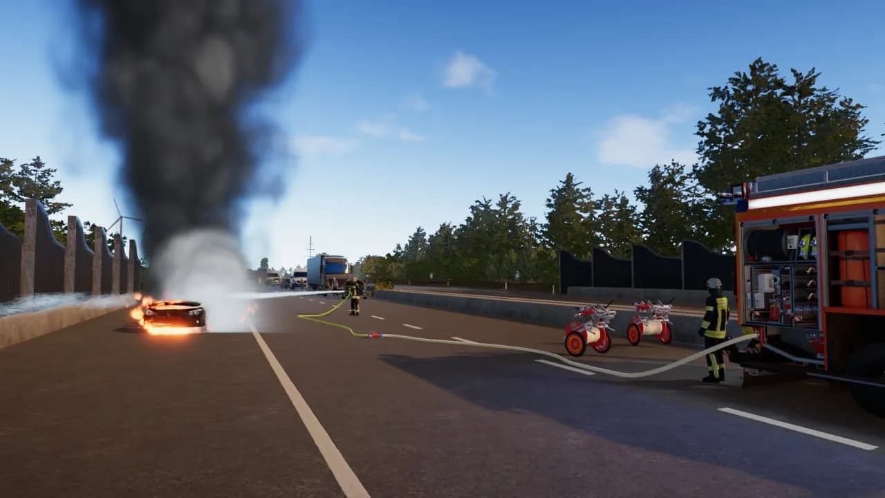 Emergency Call 112 – The Fire Fighting Simulation 2 — скриншот 6