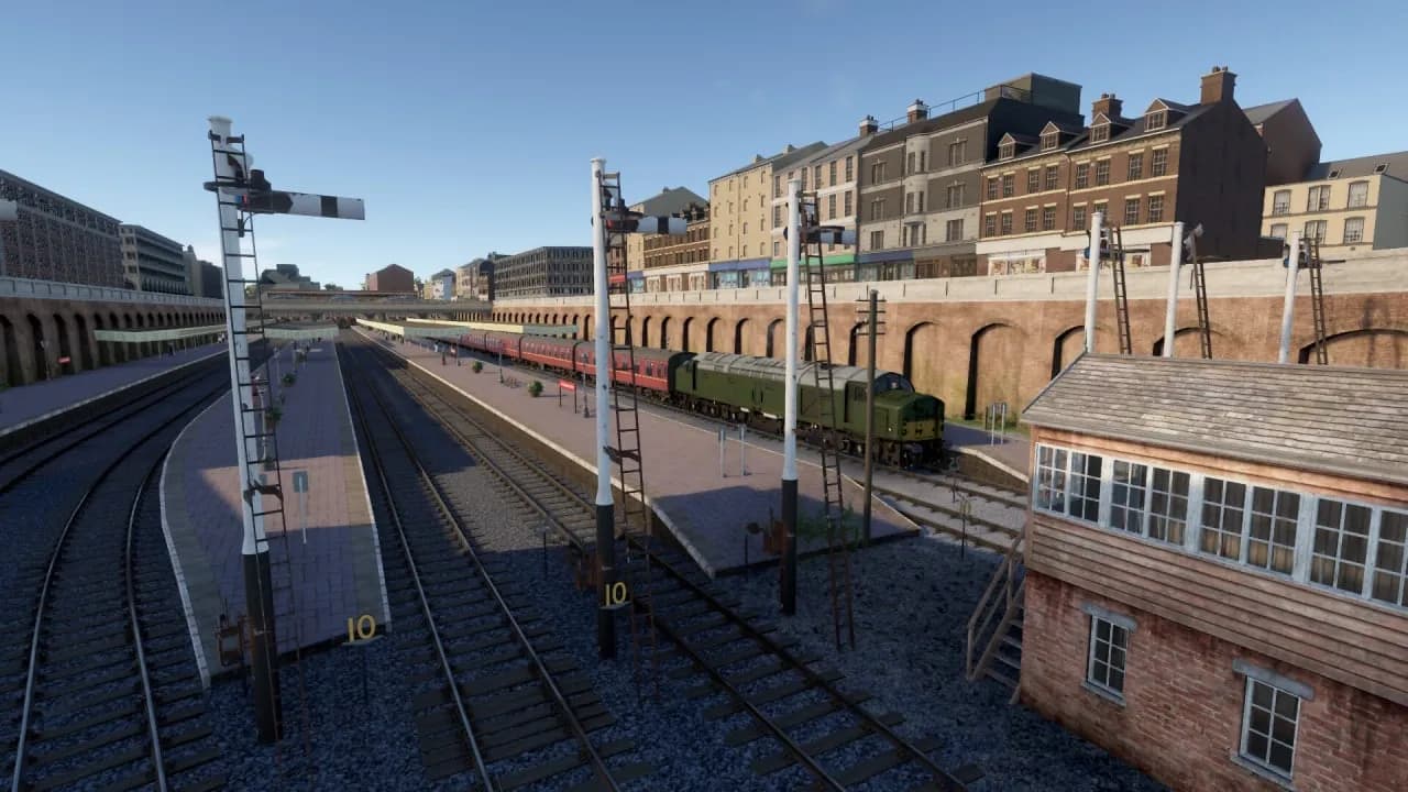 Diesel Railcar Simulator — скриншот 1
