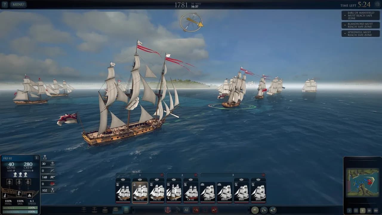 Ultimate Admiral: Age of Sail — скриншот 7
