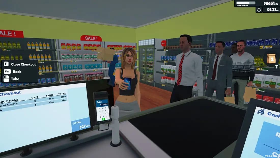 Supermarket Simulator — скриншот 2