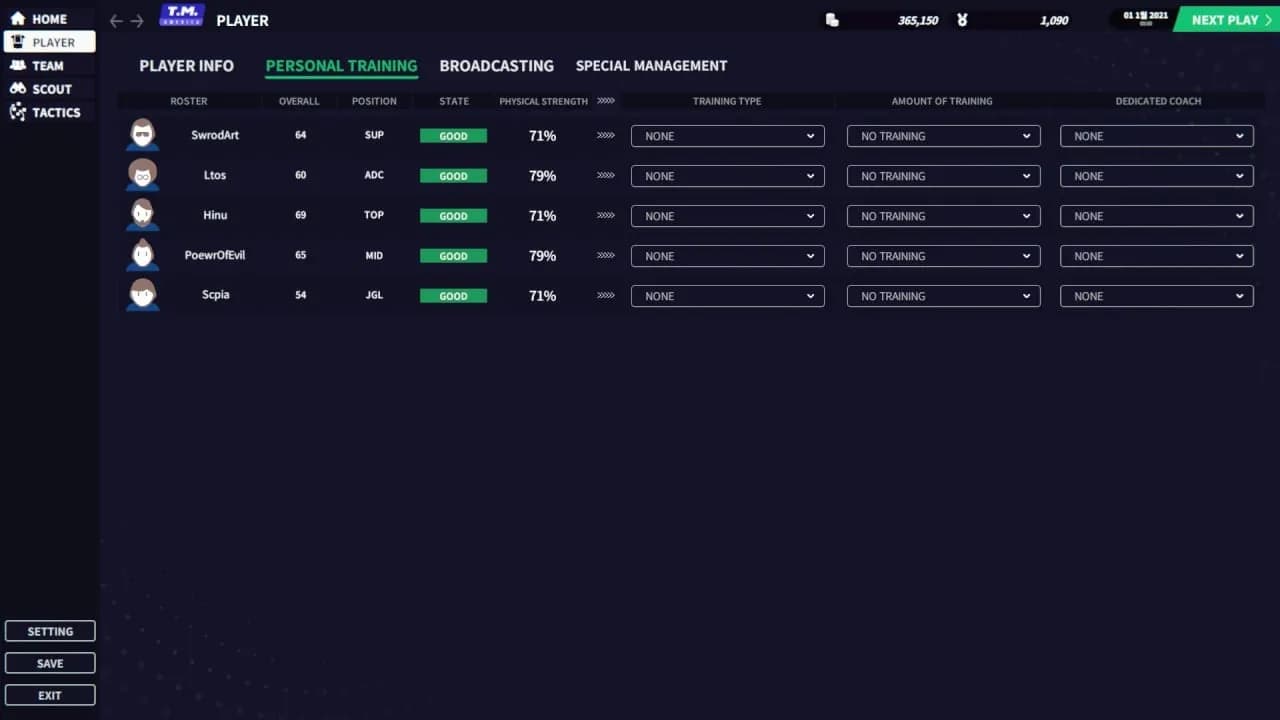 League Manager 2022 — скриншот 7
