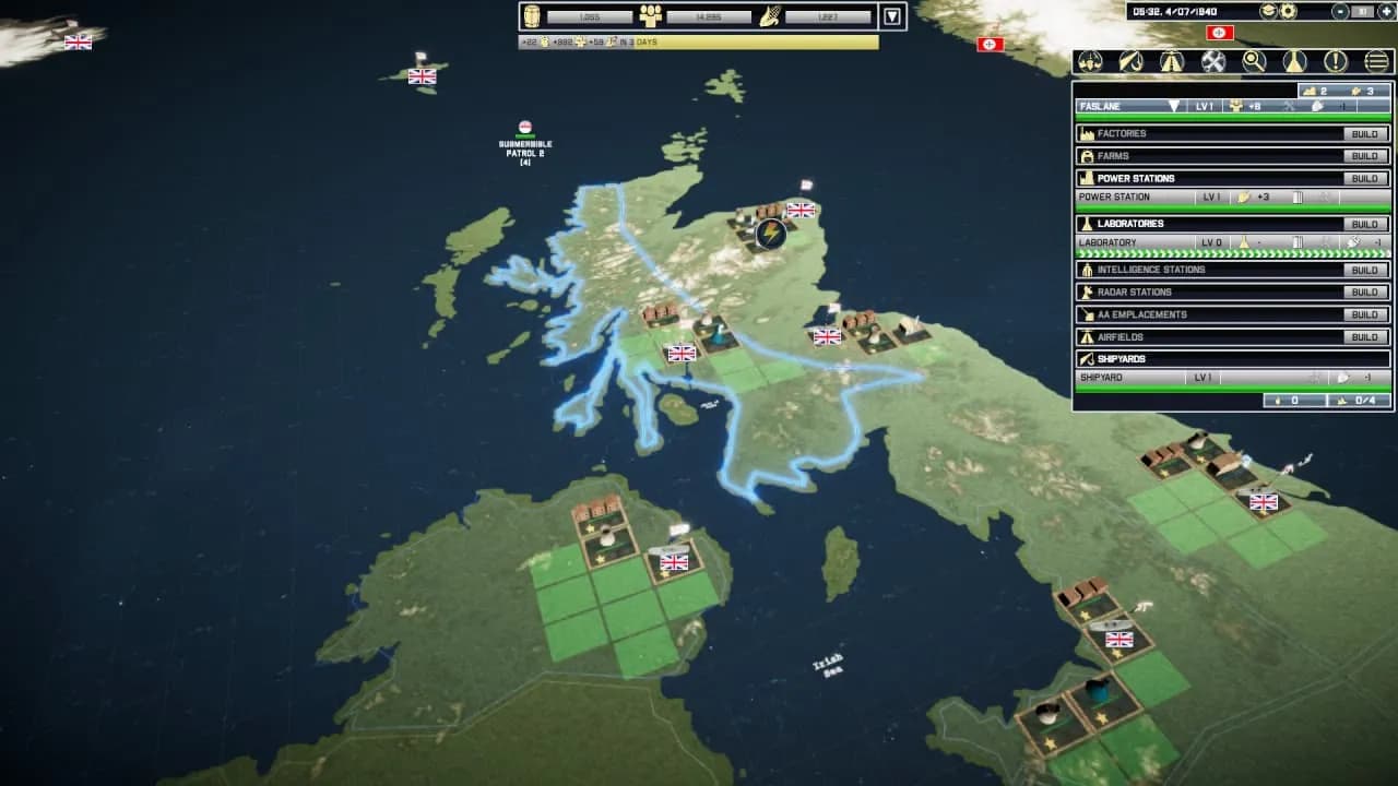 Victory at Sea Atlantic - World War 2 Naval Warfare — скриншот 6