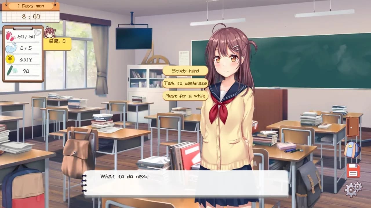 Deskmate Girl — скриншот 3