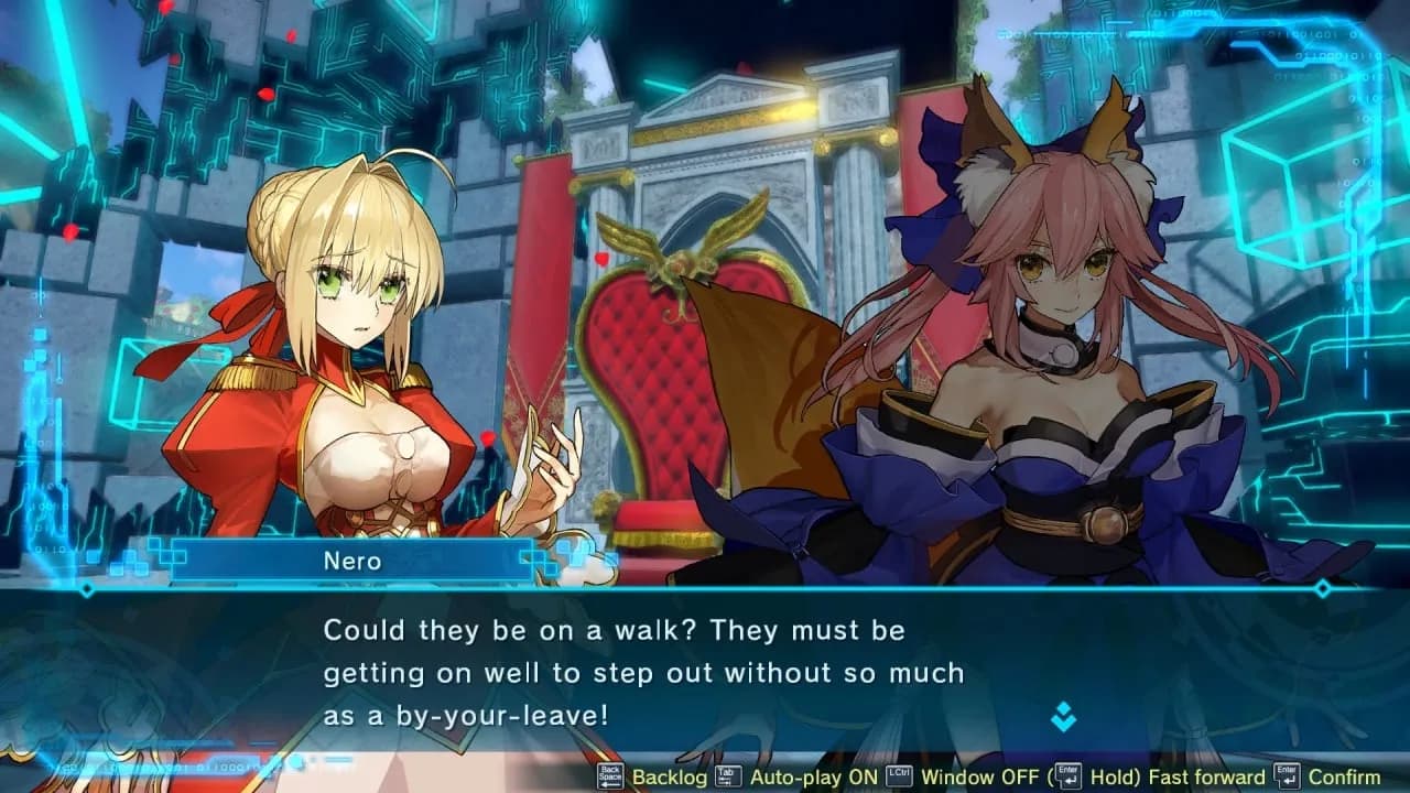 Fate/EXTELLA LINK — скриншот 9