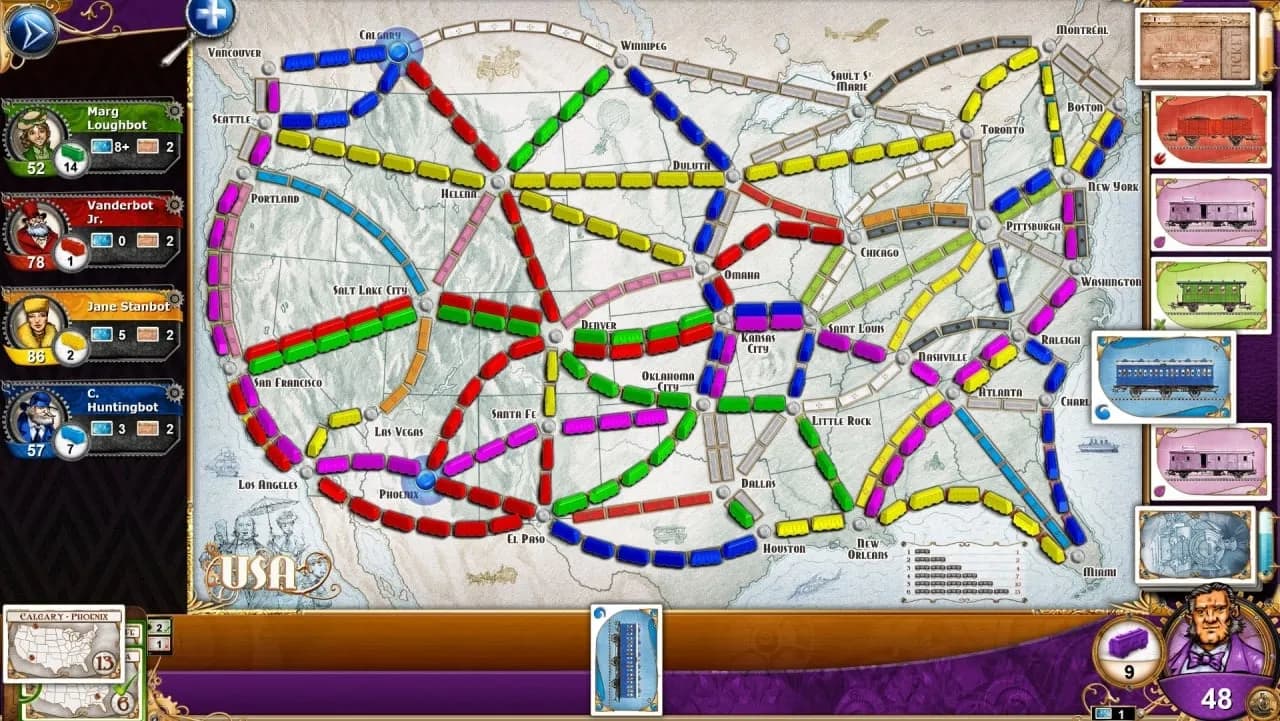 Ticket to Ride: Classic Edition — скриншот 1