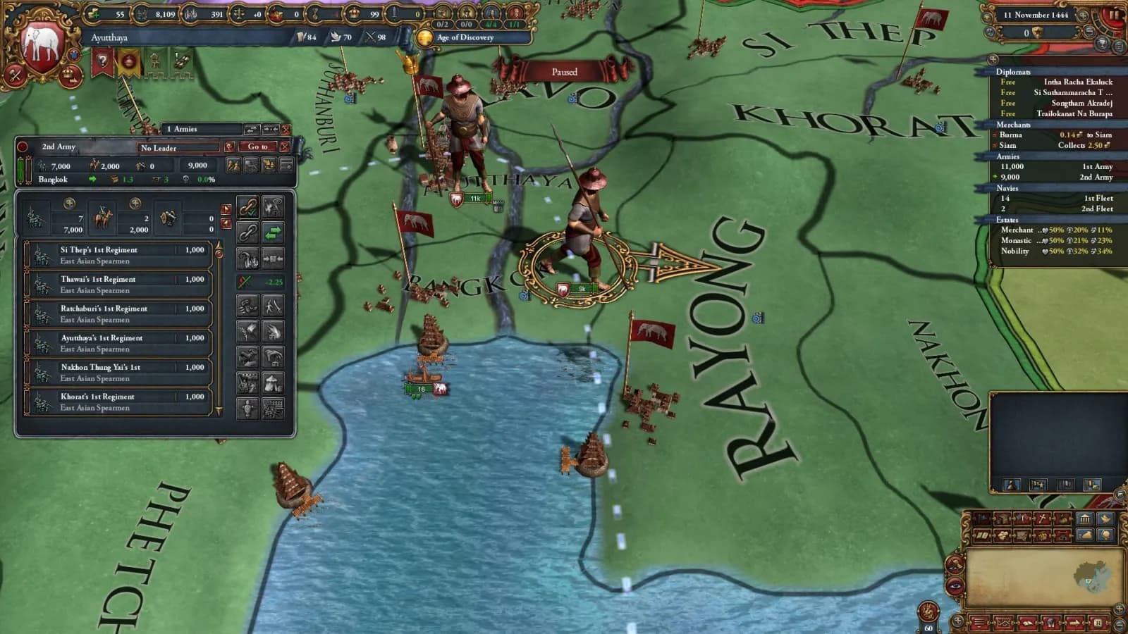 Europa Universalis 4: Leviathan — скриншот 2