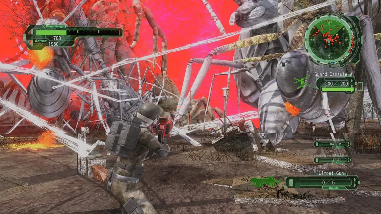 EARTH DEFENSE FORCE 6 — скриншот 10