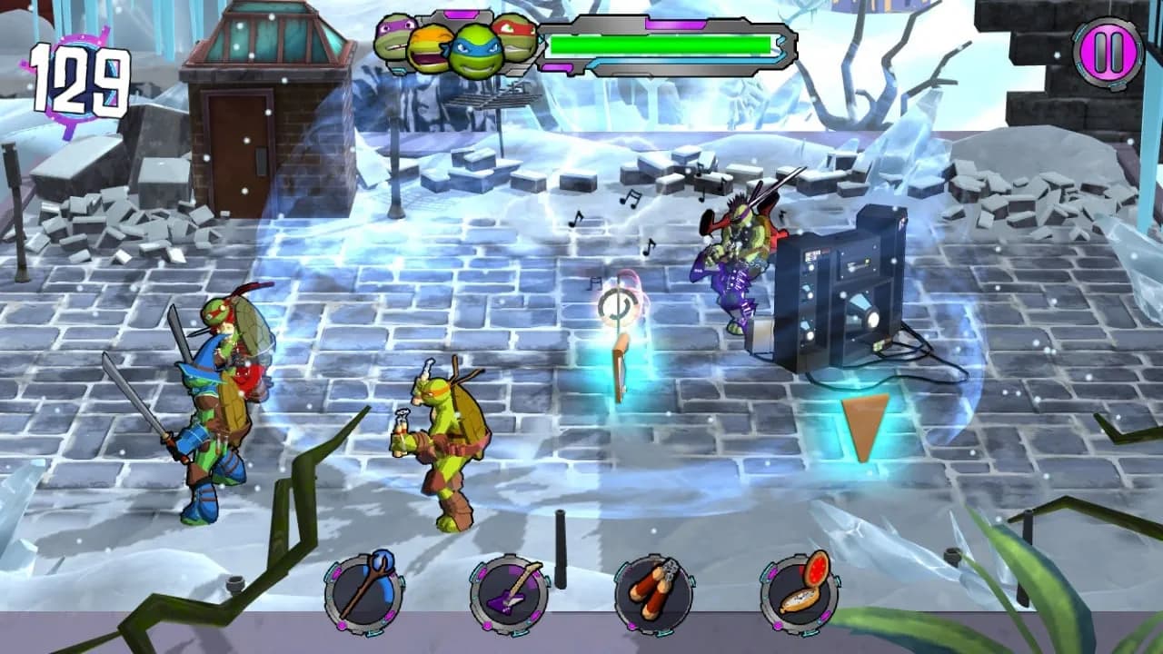 Teenage Mutant Ninja Turtles: Portal Power (игра) — скриншот 6