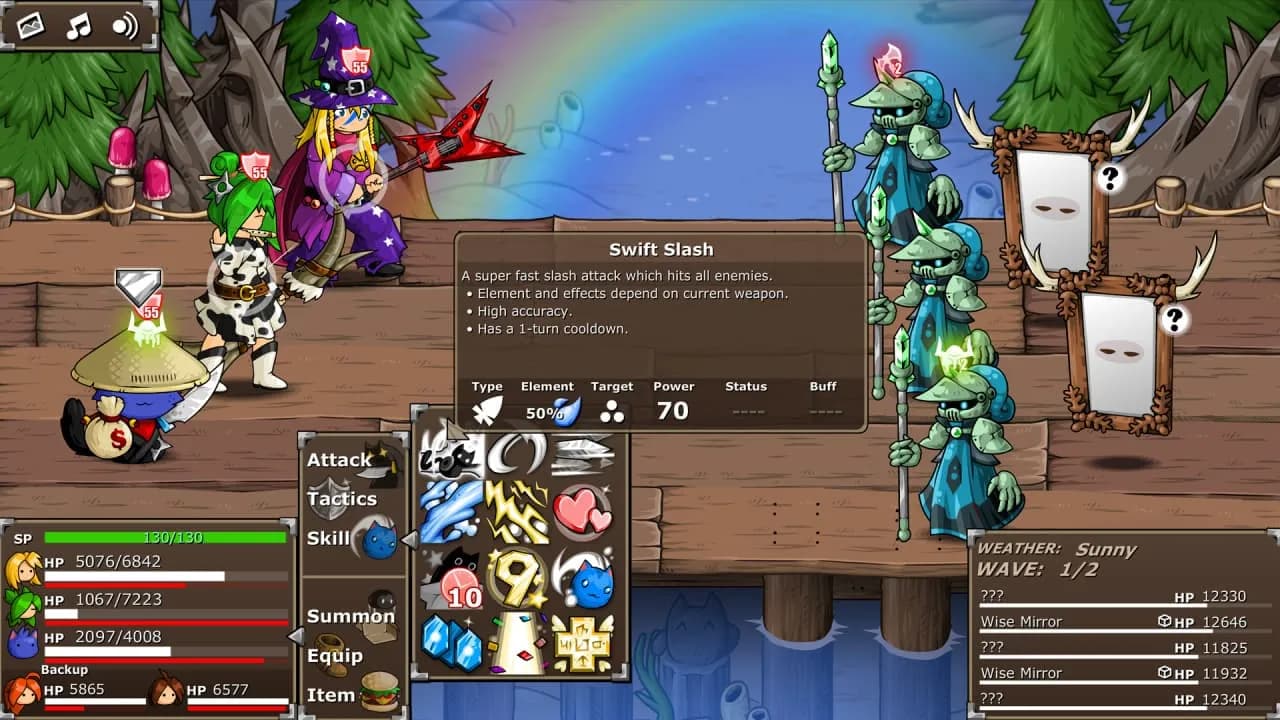Epic Battle Fantasy 5 — скриншот 1