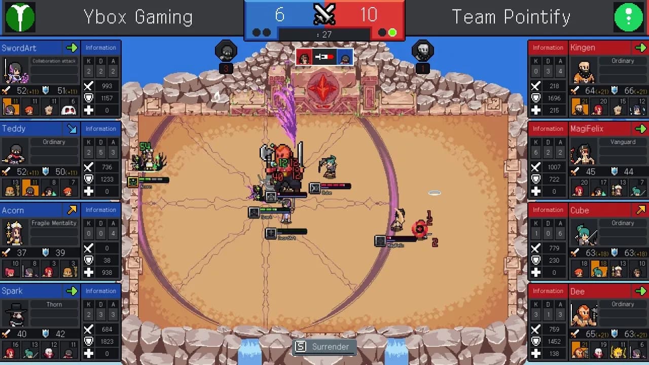 Teamfight Manager — скриншот 3