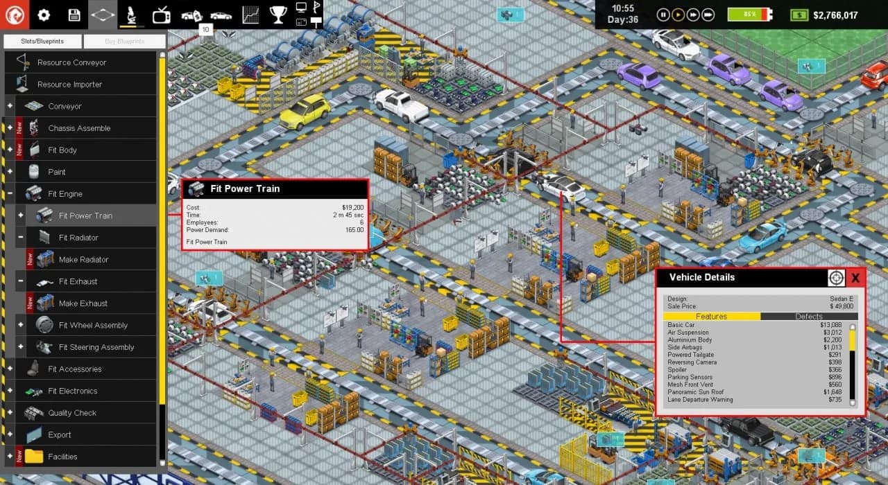 Production Line — скриншот 1