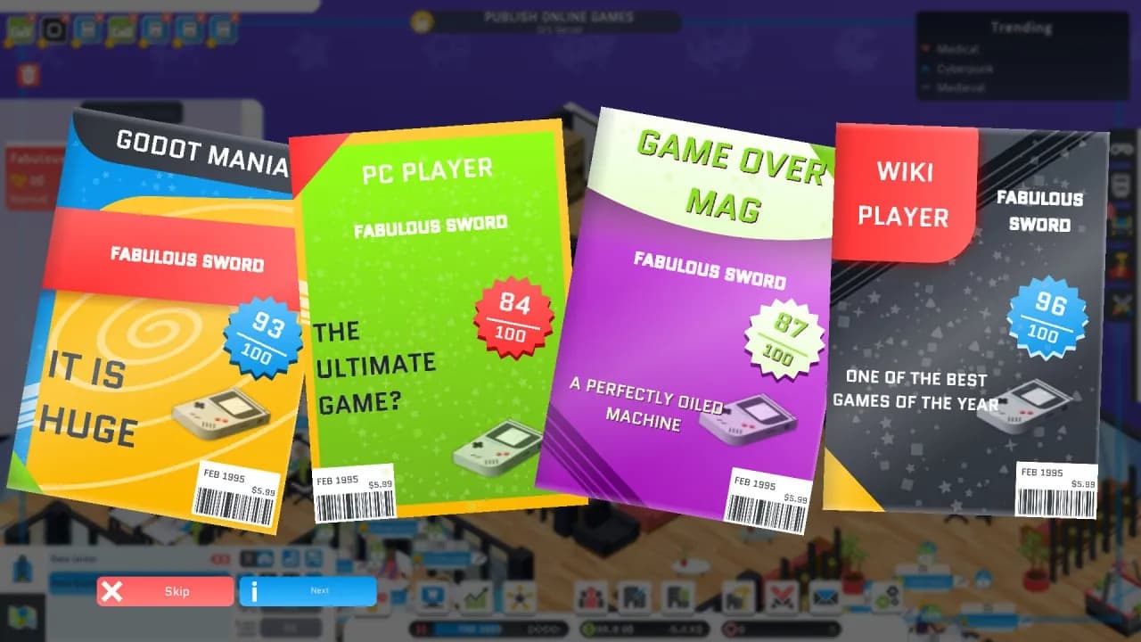 City Game Studio: a tycoon about game dev — скриншот 4