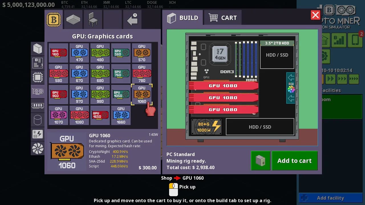 Crypto Miner Tycoon Simulator — скриншот 4