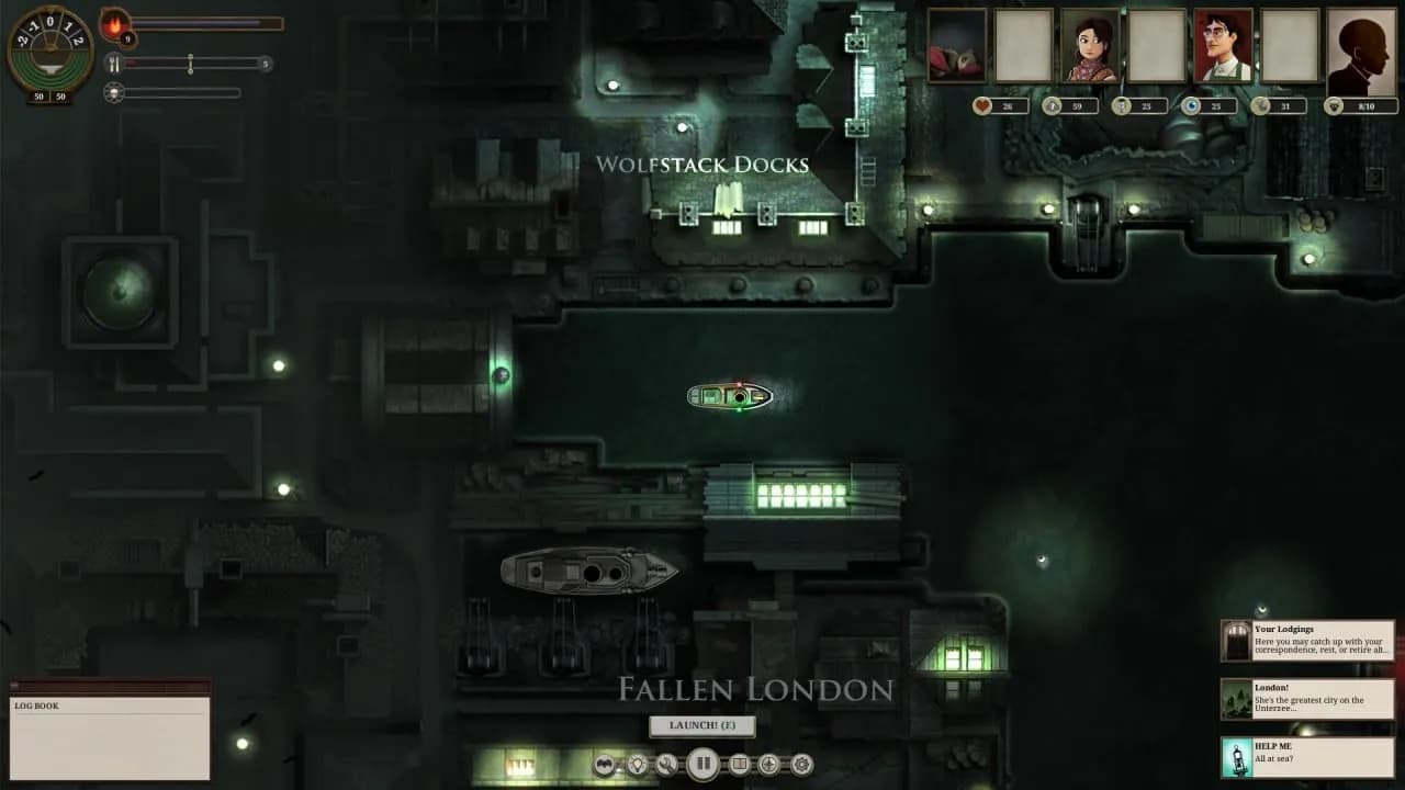 Sunless Sea — скриншот 5