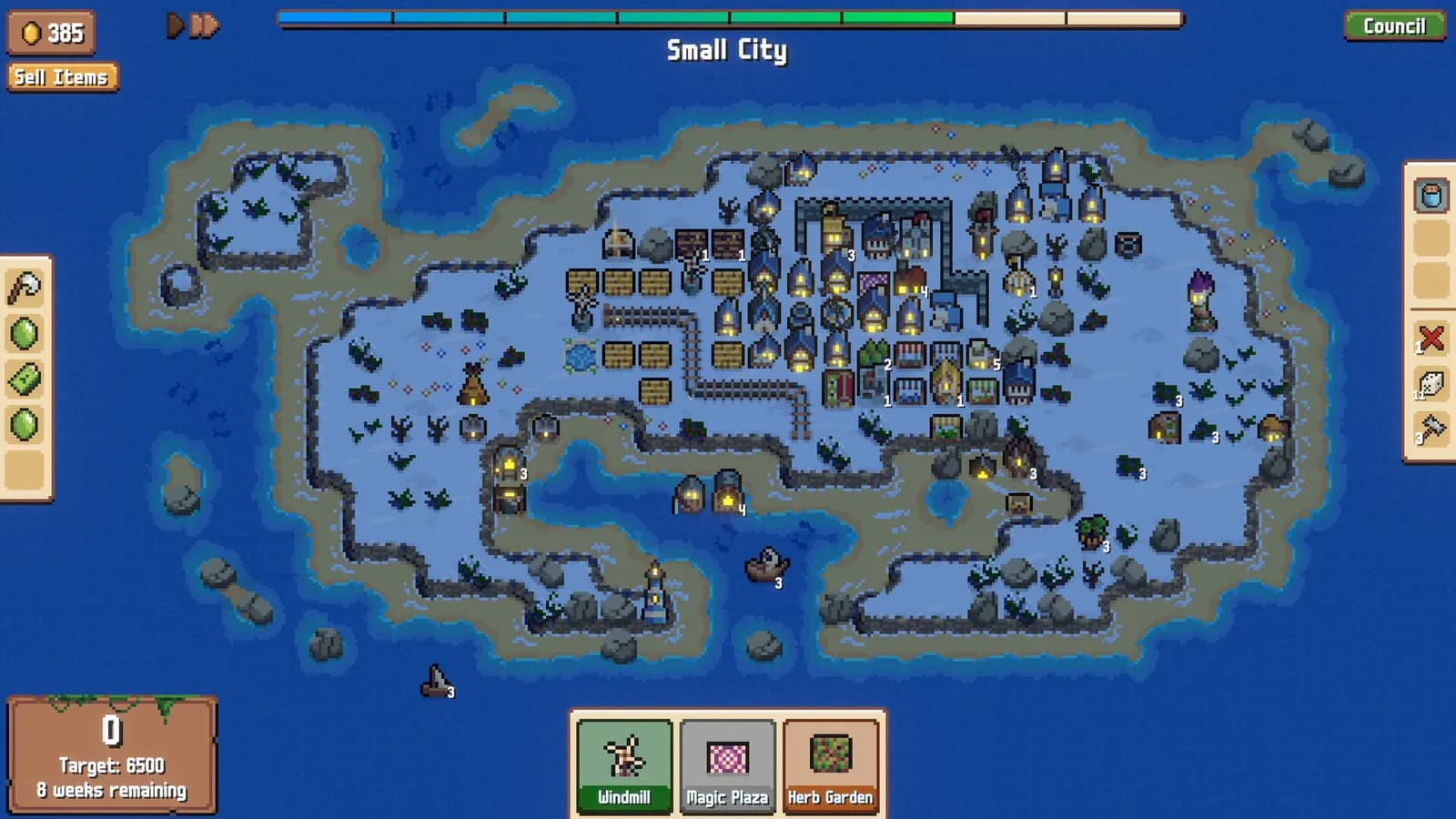 Combolands: Roguelike Citybuilder — скриншот 3